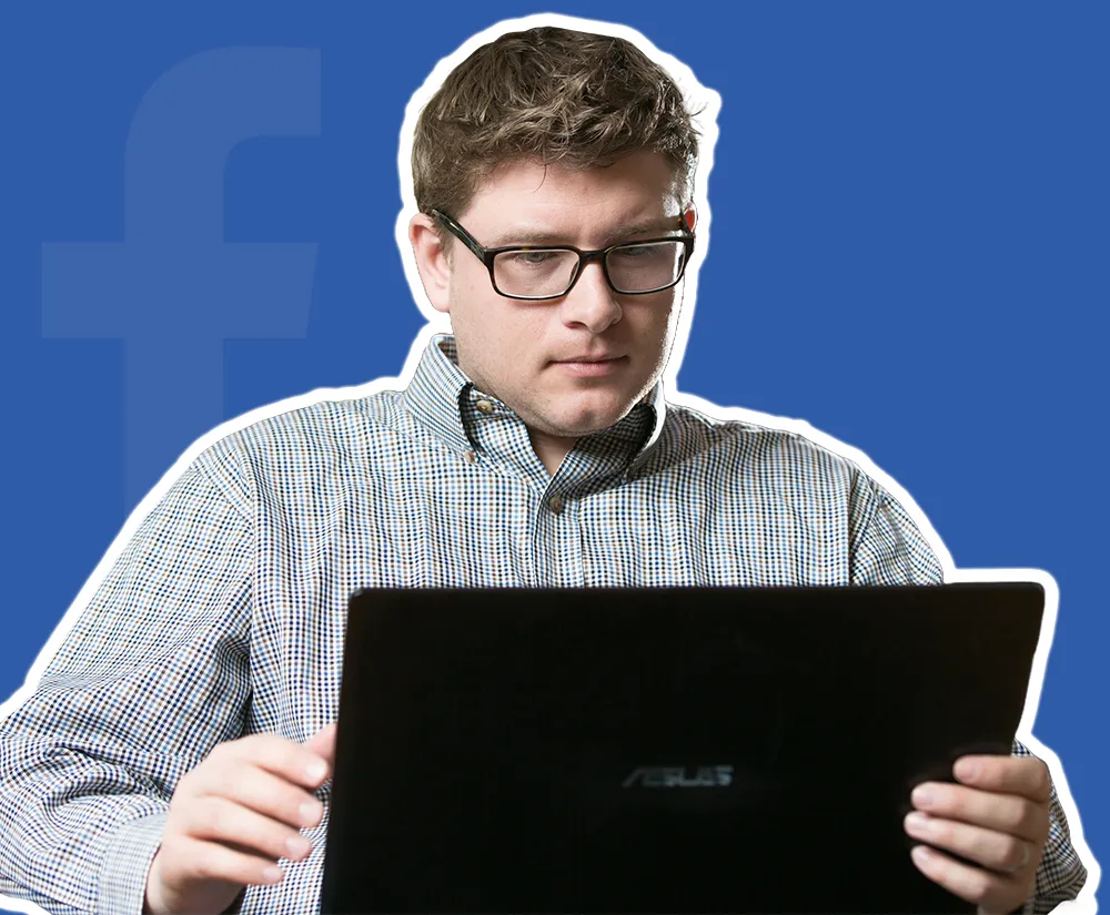 Facebook expert – Alexander Wroblewski med logga